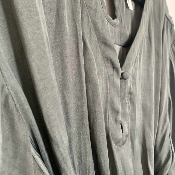 Anthropologie Tie Waist Blouse - Picture 2 of 5